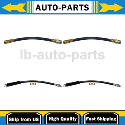 Комплект из 4 передних и задних тормозных гидравлических шлангов для BMW 318i 1984-1985 годов выпуска - Изображение 1 из 4