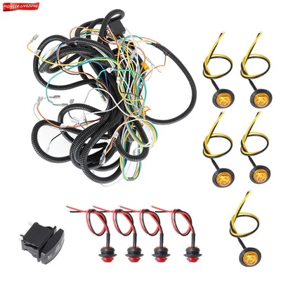 New 2015-2020 Universal Rocker switch Turn signal Kit For Polaris RZR S 1000 EPS - Image 1 of 4