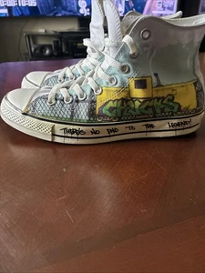 Converse Chuck Taylor, Chucks Wagon Graffiti Barely Used M8, W10 - Picture 1 of 23