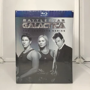 Battlestar Galactica Blu-Ray Complete Series Seasons 1-4 and The Plan TV SEALED - Picture 1 of 6