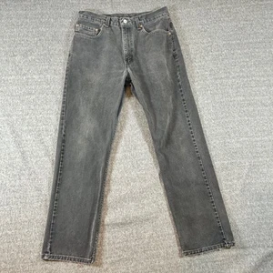 Vintage Levi's 505 Jeans schwarze Waschung Denim hergestellt in den USA Herren Größe 33 x 30 passt 32 x 29 - Bild 1 von 10