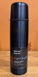 Thermos 25oz Stainless Steel Insulated Vacuum Coffee Mug Bottle, Slate Blue - Picture 1 of 5