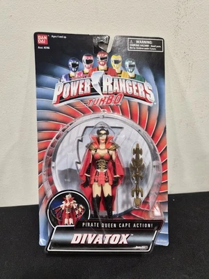 POWER RANGERS TURBO Divatox Pirate Queen Cape Action Bandai 1997 NEW - Image 1 of 3