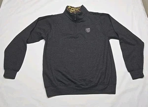 UPS 1/4 Zip Pullover Herren dunkelgrau Gr. Small Fleece Sweatshirt - Bild 1 von 10