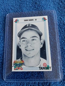 Tommy Brown Brooklyn & Los Angeles Dodgers 1990 Target Card #85 Rare SGA - Picture 1 of 2