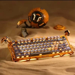 GravaStar Mercury K1 Pro 75% Tri-mode Mechanical Gaming Keyboard Linear RGB - Picture 1 of 9