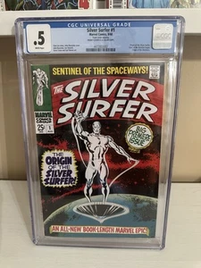 Silver Surfer #1 1968 - Origin of the Silver Surfer- Stan Lee - CGC 0.5 - Picture 1 of 5