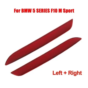 Rear Bumper Reflector Red Replacement for BMW 5 Series F10 M Sport 63147842955 - Picture 1 of 11