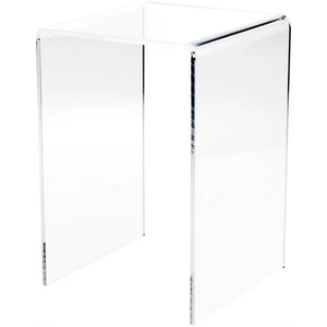 Plymor Clear Acrylic Vertical Square Display Riser, 10.5" H x 7" W x 7" D - Picture 1 of 1