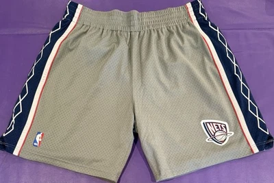 AUTÉNTICOS PANTALONES CORTOS MITCHELL & NESS NBA HWC NETS 04-05 TALLA 52/2XL Foto 1 de 4