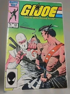 GI JOE #52 A REAL AMERICAN HERO MARVEL COMICS October 1988 book - Picture 1 of 1