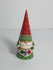 Jim Shore Christmas Gnome "There Is No Christmas Like A Gnome Christmas" 6009181 - Picture 1 of 13