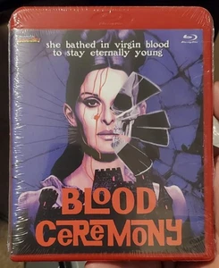 BLOOD CEREMONY BLU-RAY MONDO MACABRO legend blood of castle LIMITED red case OOP - Imagen 1 de 2