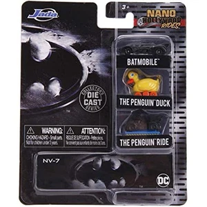 JADA 31616 NANO DC COMICS VEHICLE BATMAN 3 PK 1/24 - Picture 1 of 1