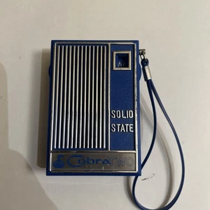 Vintage Cobra TWO Solid State Pocket Transistor Radio, (siehe Beschreibung) - Bild 1 von 2