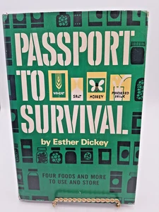 Passport to Survival By Esther Dickey ~ 1973 HCDJ Edition - Bild 1 von 16