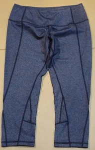 Lululemon 3/4 Leggings Grey Womens Size 10 Like New Condition - Picture 1 of 5