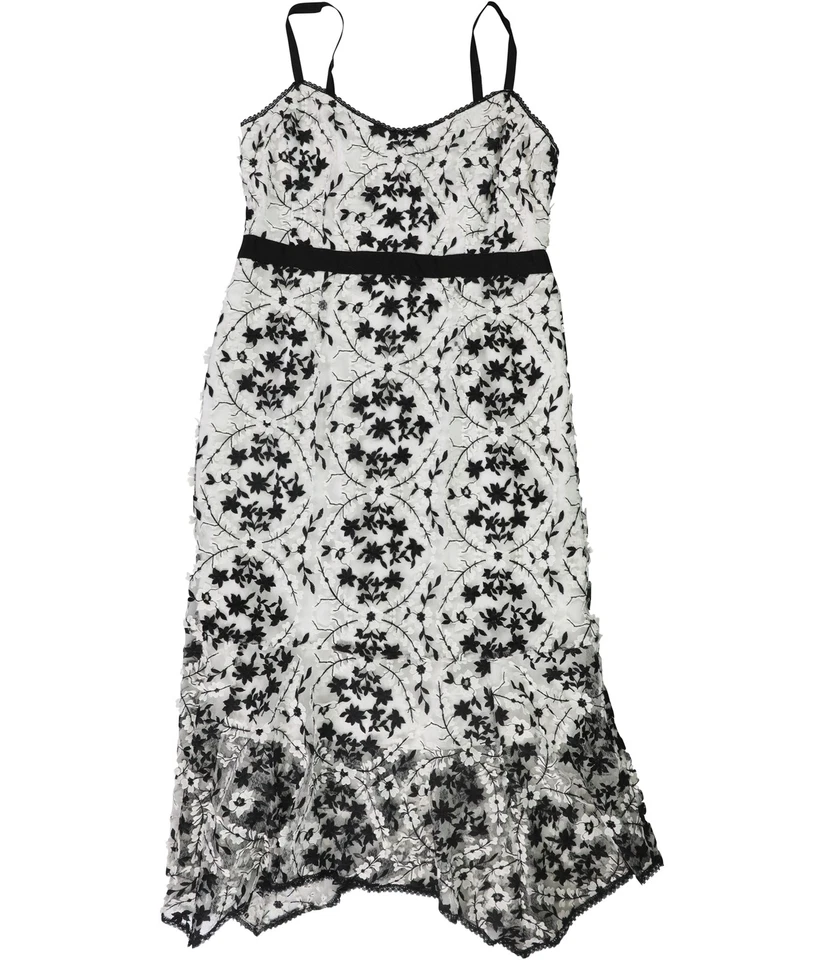 Vestido Feminino Nanette Lepore Malha Floral Fit & Flare, Multicolorido, 10 - Imagem 1 de 1