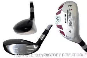 iDrive #4 ANTI-SLICE OFFSET 22° Hybrid CUSTOM MADE Regular Graphite Iron Wood - Picture 1 of 1