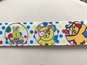 Grosgrain Children In Need Ribbon 7/8" 22mm - Picture 1 of 1