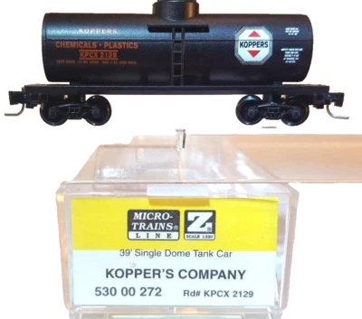 Z MTL 530 00 272 39' Single Dome Tank Car Kopper's Co. KPCX - Image 1 of 4