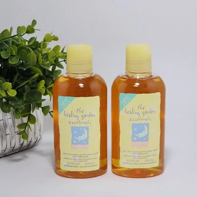 Gel de ducha para bebé The Healing Garden Zzztheraphy calma suave y tierno paquete de 2 6,7 oz Foto 1 de 2