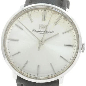 Orologio Uomo IWC SCHAFFHAUSEN Vintage Cal.402 Quadrante Argento Carica Manuale_872885 - Foto 1 di 8