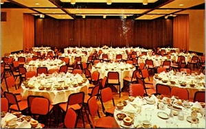 Vintage Princeton New Jersey NJ Nassau Inn Bankettsaal Essen Empfang Postkarte - Bild 1 von 2