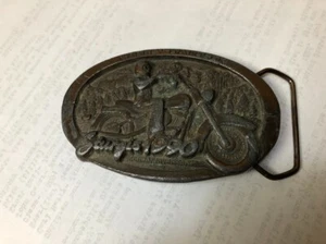 Vintage Harley Davidson Belt Buckle Sturgis 1990 1391/5000 - Picture 1 of 2