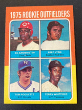 1975 Topps Fred Lynn Rookie Card #622 NM FREE SHIPPING