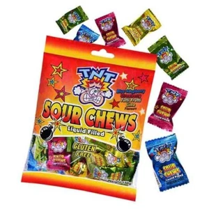 TNT Assorted Liquid Filled Sour Chews 150g - Picture 1 of 1