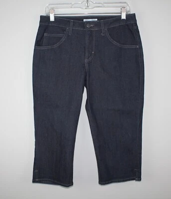 Pantalones capri RIDERS By Lee vaqueros de tiro medio para mujer talla 8 M elásticos Foto 1 de 4