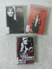 Melissa Etheridge Cassette Tape Lot of 3 Brave and Crazy Yes I Am Island Records