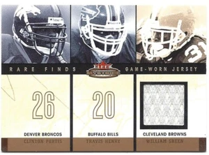 2003 Fleer Showcase Rare Finds Single Jersey - Prtis/Henry/Green #/299 - Picture 1 of 2