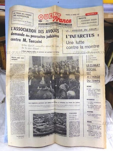JOURNAL RÉGIONAL OUEST-FRANCE, VENDREDI 19 FÉVRIER 1971 - Picture 1 of 6
