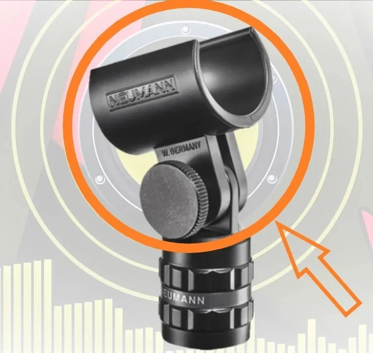 CLIP NEUMANN KM184 NEUMANN SG21BK - Immagine 1 di 4