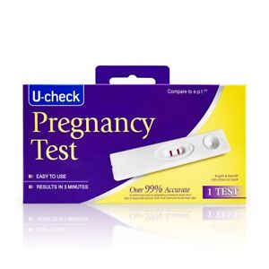 U-Check Pregnancy Test Accurate Quick Results 10 Units