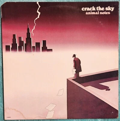 Crack The Sky Animal Notes 1976 Vinyl Album - We Want Mine, Invaders From Mars - Image 1 of 4