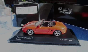 Minichamps Porsche Boxster S open, anno 1999, colore rosso, rosso, n. 430 068032, M.1:43, OV - Foto 1 di 2
