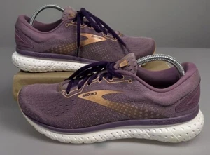 BROOKS Glycerin 18 Purple Orange Sneakers Women's Road Running Shoes Size 11 - Picture 1 of 8