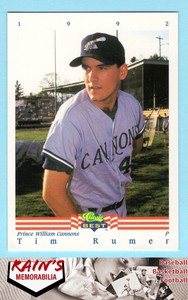Tim Rumer 1992 Classic Best "Minor League"  #224