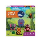 DIY Mould & Paint Jungle Animals Craft Kit Educational Kit for Kids for 5+ years