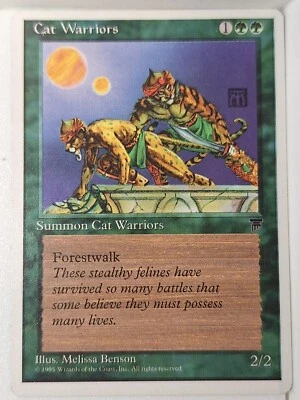 Cat Warriors - Chronicles - Magic the Gathering MTG Nice! - Image 1 of 3