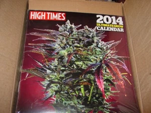 HIGH TIMES 2014 VINTAGE HEADSHOP CALENDER STILL SEALED, -NICE! - Picture 1 of 2