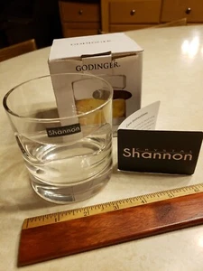Godinger 12 oz Cigar Whiskey Glass - Double Old-Fashioned Tumbler - Cigar Rest - Picture 1 of 4