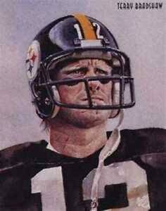 Great Terry Bradshaw Pittsburgh Steelers Corning Print