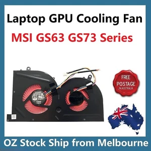 GPU Cooling Fan For MSI GS63 GS63VR GS73 GS73VR MS-16K2 BS5005HS-U2L1 - Picture 1 of 4