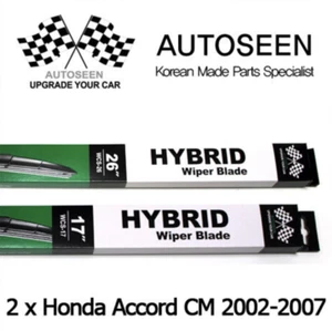 For HONDA ACCORD CM 2002~2007 Windscreen Wiper Blades WINDSHIED WCS-17 & WCS-26 - Picture 1 of 3