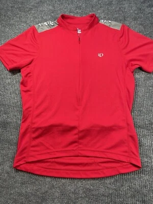 Pearl iZumi Shirt Herren Medium rot Radsport 1/4 Reißverschluss Active Select Series Trikot - Bild 1 von 4