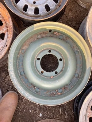 16 inch Jeep COMBAT WHEEL WORLD WAR 2 WWII WC Dodge willys mb gpw 1942 1943 1944 - Image 1 of 2